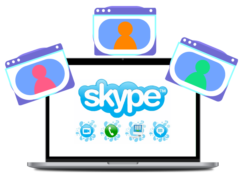 تشکیل-کلاس-آنلاین-با-استفاده-از-اسکایپ